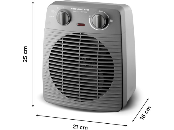 Rowenta Compact Power - verwarming - instelbaar - 2000W – foto 6 – kavel bij XL Auctions