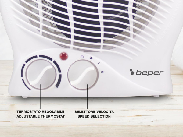 BEPER P203TER203 elektrische ventilatorkachel 2000W – foto 3 – kavel bij XL Auctions