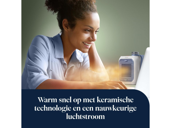 De'Longhi Capsule Desk - keramische ventilatorkachel - 360W – foto 3 – kavel bij XL Auctions