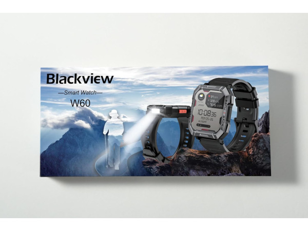 Blackview militaire smartwatch - 1,45 inch - IP68 waterdicht – foto 2 – kavel bij XL Auctions
