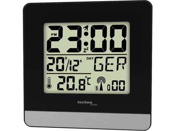 Technoline WT 260 - Wekker Radiogestuurde tijdsaanduiding – kavel bij XL Auctions
