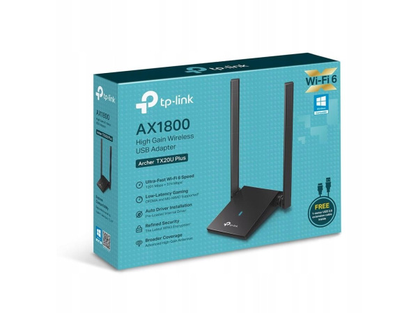 TP-Link Archer TX20U Plus - WiFi-Adapter - AX1800 – foto 2 – kavel bij XL Auctions