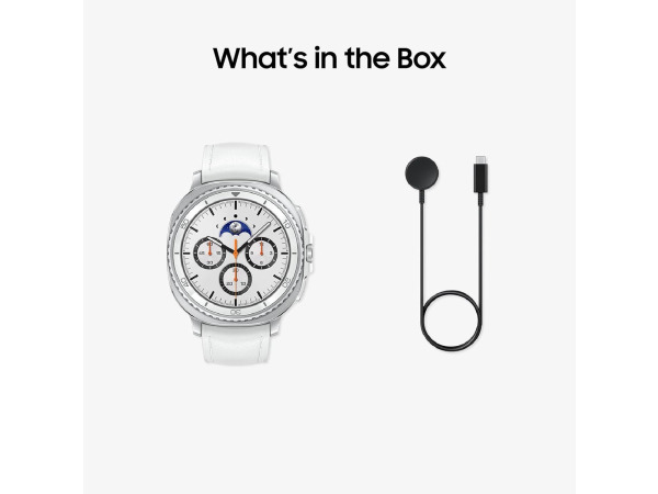 Samsung Galaxy Watch8 Classic - smartwatch - 46mm - White – foto 7 – kavel bij XL Auctions