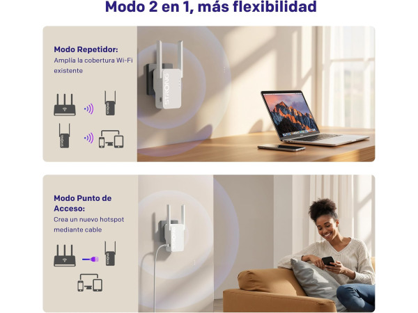 STRONG WiFi 6 AX3000 Repeater - WiFi 6 - 3000 Mbps – foto 4 – kavel bij XL Auctions