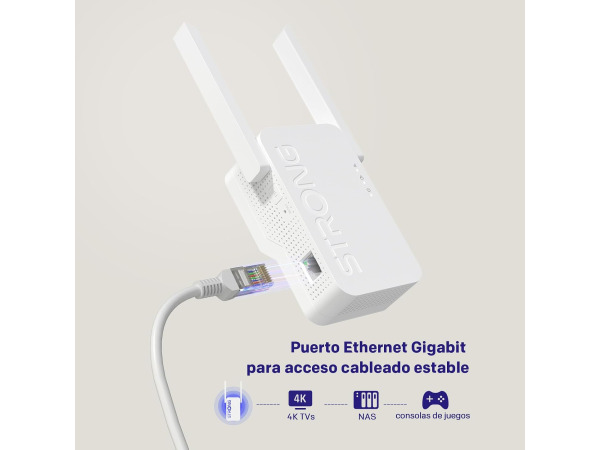 STRONG WiFi 6 AX3000 Repeater - WiFi 6 - 3000 Mbps – foto 7 – kavel bij XL Auctions