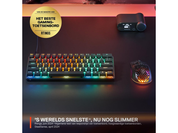 SteelSeries Apex Pro Mini Gen 3 Gaming toetsenbord (AZERTY) – foto 2 – kavel bij XL Auctions