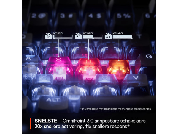 SteelSeries Apex Pro Mini Gen 3 Gaming toetsenbord (AZERTY) – foto 5 – kavel bij XL Auctions