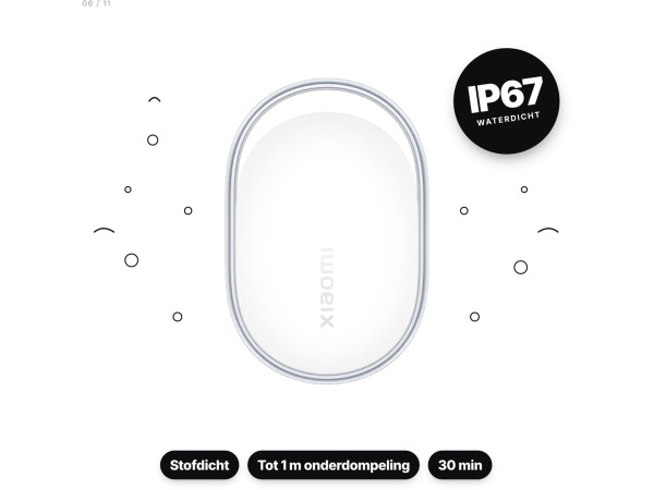 4x Xiaomi Tag - Bluetooth Tracker - Apple Find My & Android – foto 5 – kavel bij XL Auctions