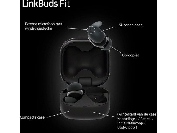 Sony LinkBuds Fit – Draadloze oordopjes met Noise Cancelling – foto 6 – kavel bij XL Auctions