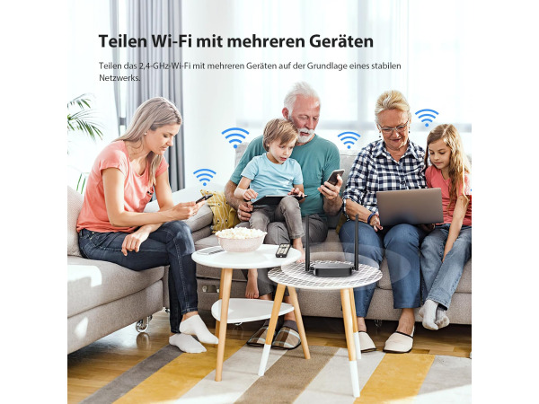 Tenda 4G03 Pro 4G LTE Router, WLAN-router voor simkaart – foto 6 – kavel bij XL Auctions