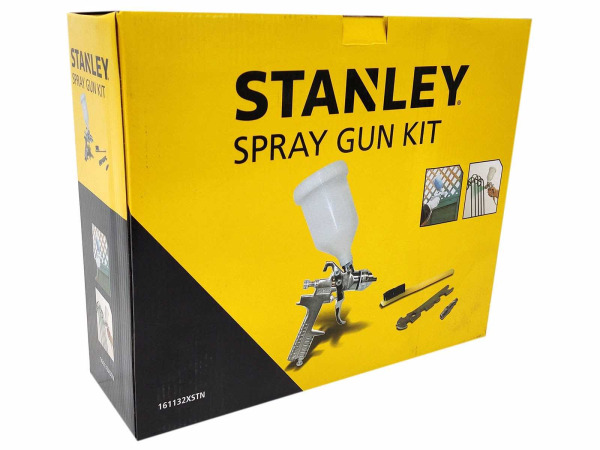 Stanley pneumatische verfspuit met mengbeker – kavel bij XL Auctions