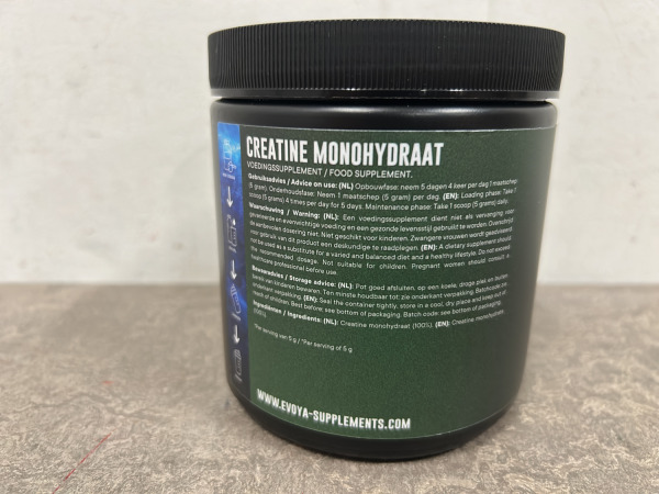 5x Evoya creatine naturel 300g – foto 2 – kavel bij XL Auctions
