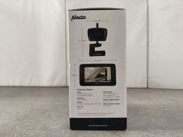 Alecto bewakingscamera met 5" monitor AVM-500 – foto 5 – kavel bij XL Auctions