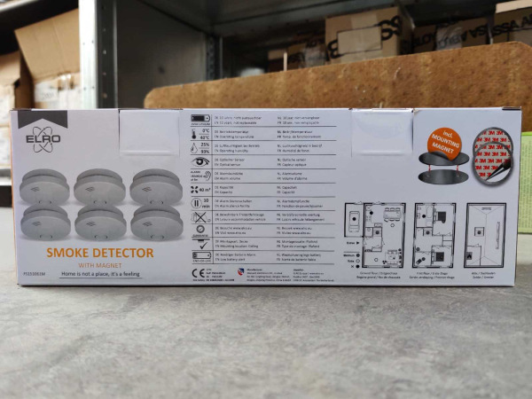 Elro rookmelder 6-pack FS1510 – foto 2 – kavel bij XL Auctions
