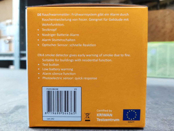 Elro rookmelder 6-pack FS1510 – foto 4 – kavel bij XL Auctions