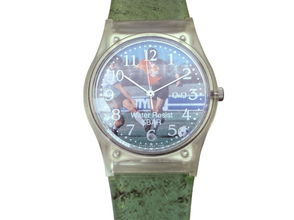 Q&Q | Vintage World Cup Voetbalhorloge NOS