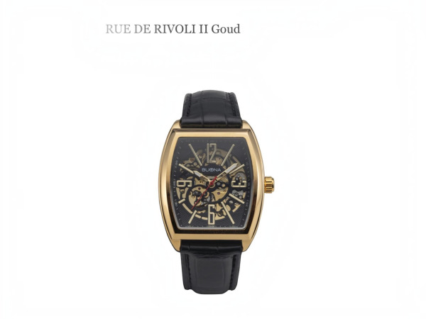BUONA | Rue de Rivoli II Luxe Automatisch Skeleton Horloge