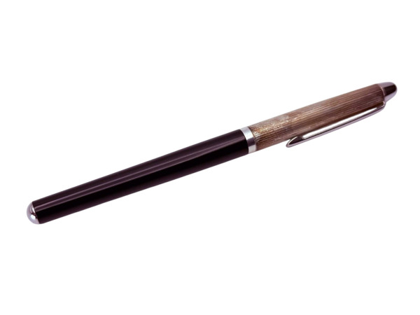 Caran d'Ache | Madison Elegante Bicolor Vulpen met Gegroefde Verzilverde Dop – foto 2 – kavel bij XL Auctions