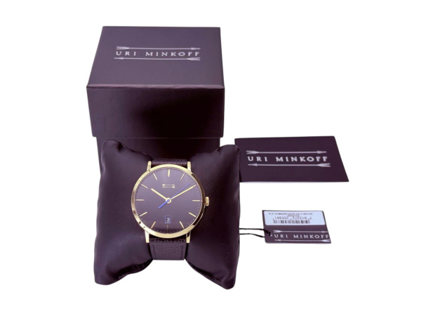 Uri Minkoff | Stijlvol Herenhorloge met Datumaanduiding