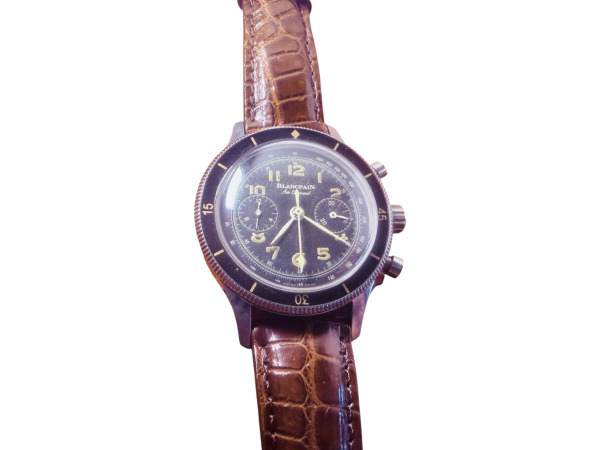 Blancpain | Air Command Chronograaf met Houten Box