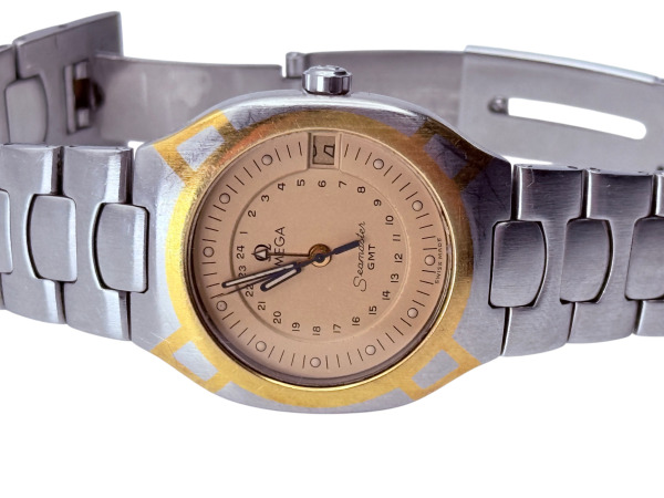 Omega | Seamaster Polaris GMT Staal & 18K Goud