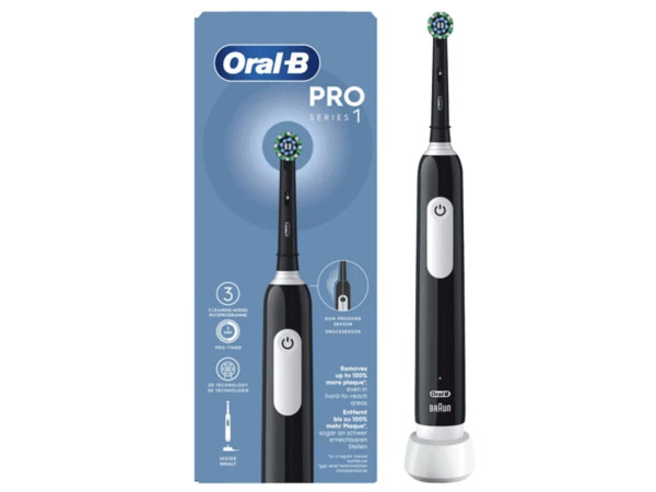 Oral-B PRO Series 1 Black Elektrische Tandenborstel