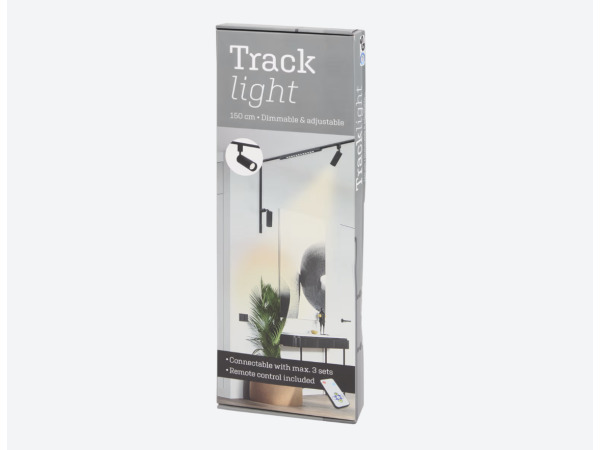 Luxe Railverlichting Zwart - 150 CM met Afstandsbediening