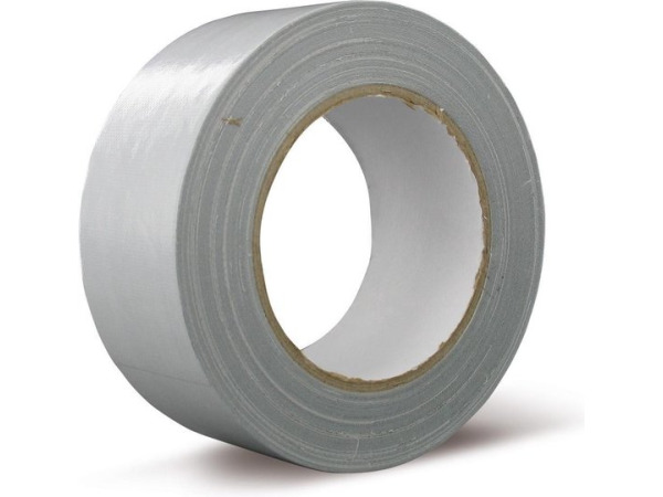 8x Ducttape 600 UV (S) wit 50 mm rol 25 m1