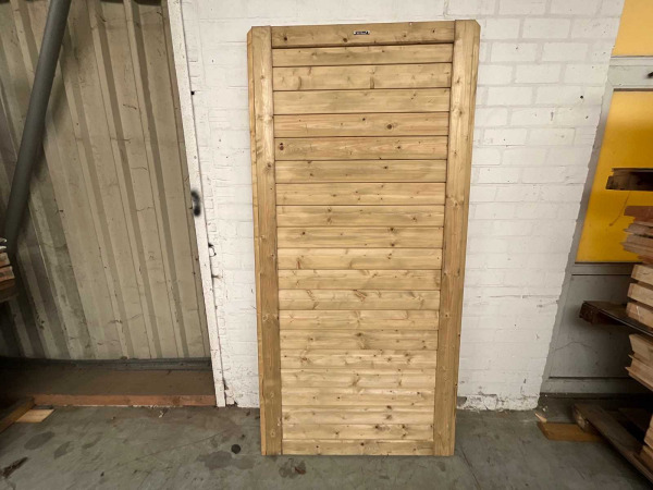 Hillhout terrasscherm vurenhout 218x101cm – foto 6 – kavel bij XL Auctions