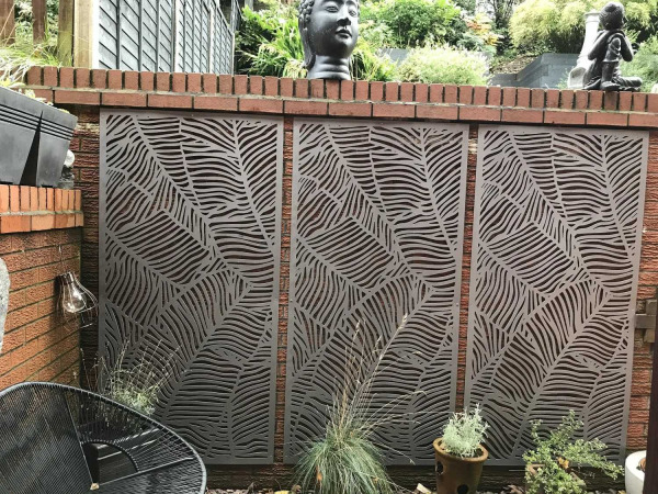 3x Composiet terrasscherm "Vendure" 180x90cm – foto 2 – kavel bij XL Auctions