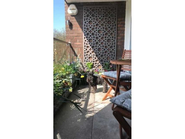 3x Composiet terrasscherm "Alhambra" 180x90cm – foto 4 – kavel bij XL Auctions