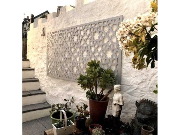 3x Composiet terrasscherm "Alhambra" 180x90cm – foto 7 – kavel bij XL Auctions
