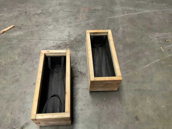 2x Garlux vuren bloembak geïmpregneerd 70x30x30cm – foto 4 – kavel bij XL Auctions