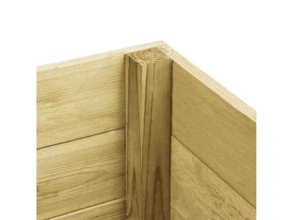Grenen bloembak geïmpregneerd 450x100x54cm – foto 2 – kavel bij XL Auctions