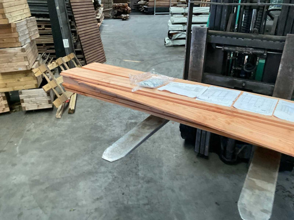 Douglas Zweeds Rabat Wand voor Overkapping – 240×221cm – foto 3 – kavel bij XL Auctions