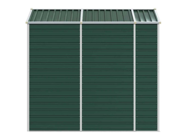 VidaXL metalen tuinschuur groen 215x191x198cm – foto 7 – kavel bij XL Auctions