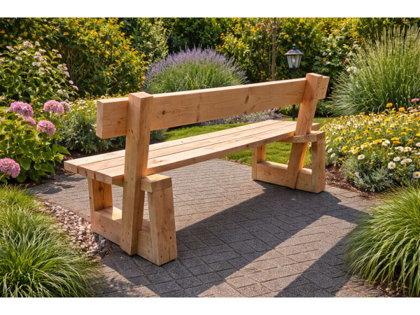 Douglas vrijstaande tuinbank - 250x70x83 cm – foto 2 – kavel bij XL Auctions