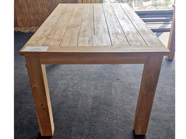 Bardani Roma teakhout tuintafel 200x100x77cm – foto 4 – kavel bij XL Auctions