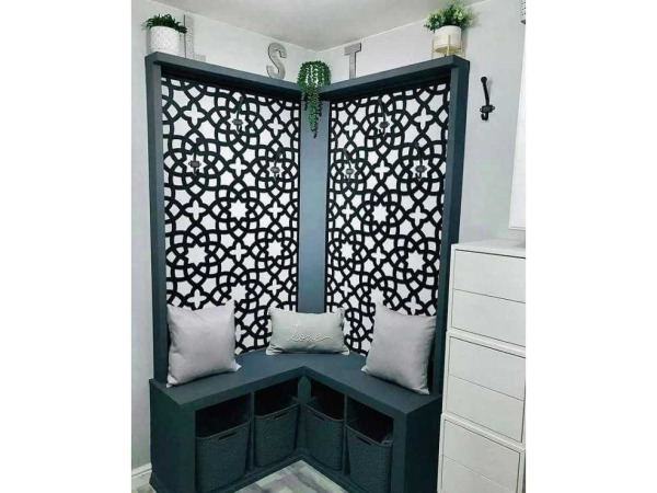 15x Composiet terrasscherm "Alhambra" 180x90cm – foto 4 – kavel bij XL Auctions