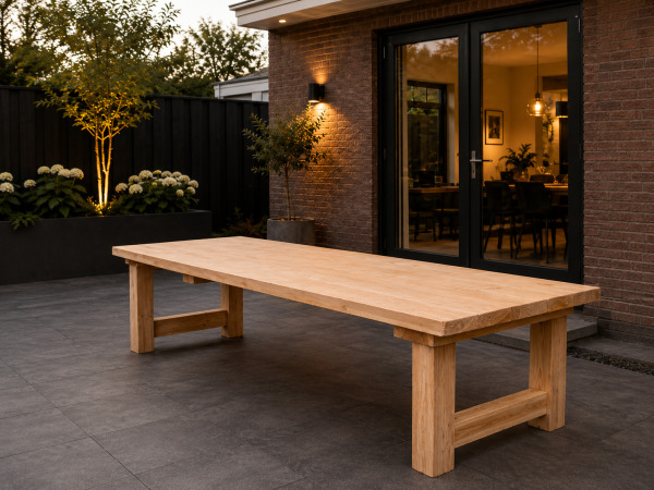 Douglas tuintafel - 400x92x78 cm – foto 3 – kavel bij XL Auctions