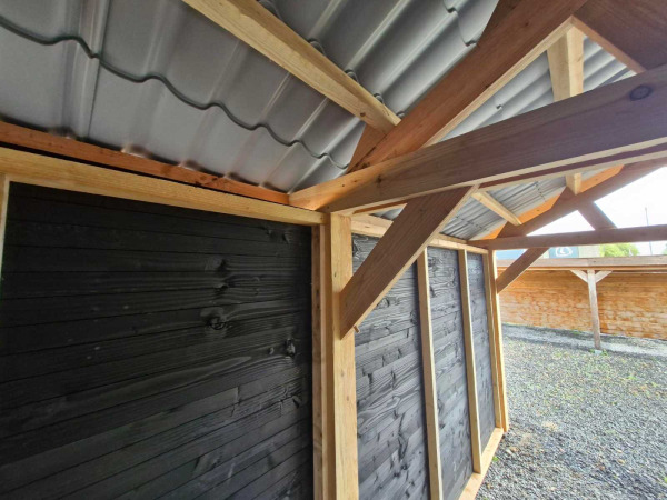 Klassieke garage met zadeldak 805x410x340 cm – foto 2 – kavel bij XL Auctions
