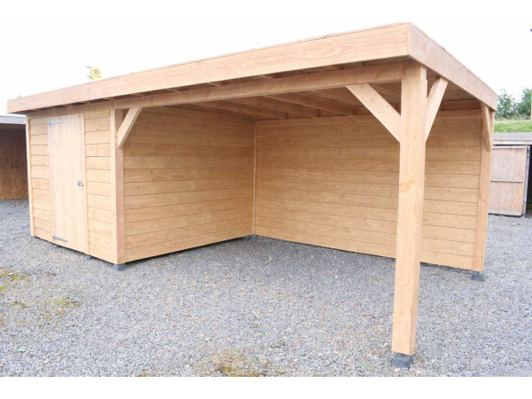 Berging met overkapping - 550x400x245 cm – foto 2 – kavel bij XL Auctions