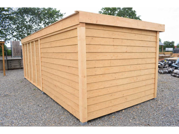 Berging met overkapping - 650x300x245 cm – foto 2 – kavel bij XL Auctions