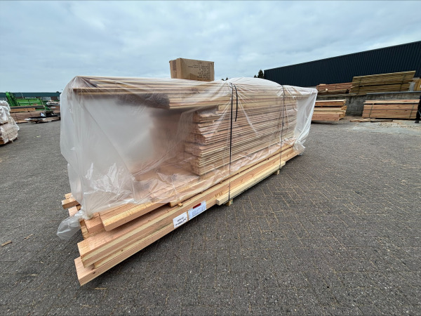Tuinhuis triple-profiel met overkapping 295x700x240 cm – foto 5 – kavel bij XL Auctions