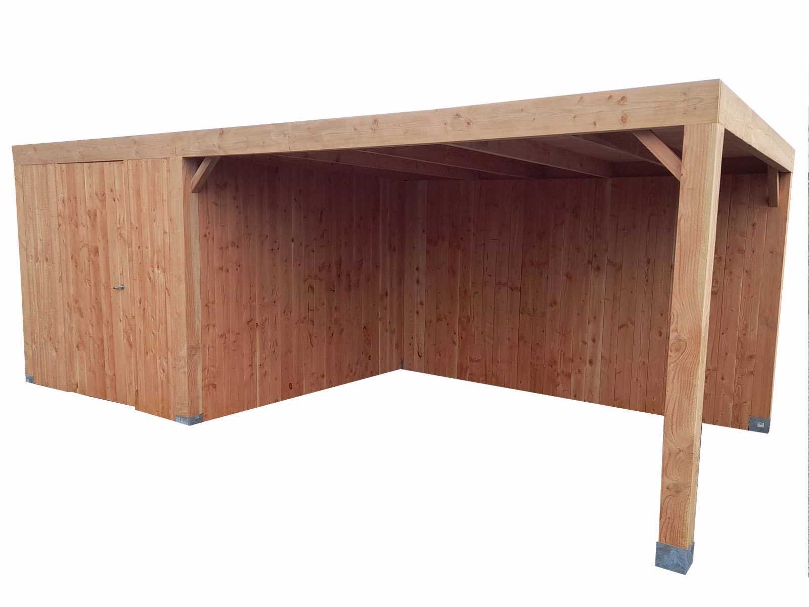 Terrasoverkapping met berging 414x750x244 cm – foto 9 – kavel bij XL Auctions