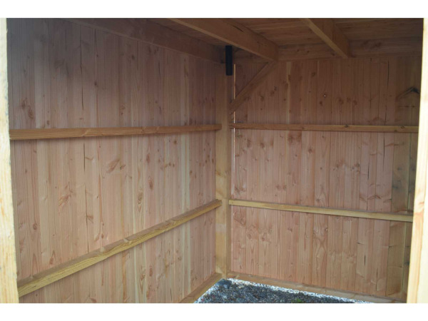 Tuinhuis triple-profiel met overkapping 350x650x240 cm – foto 8 – kavel bij XL Auctions