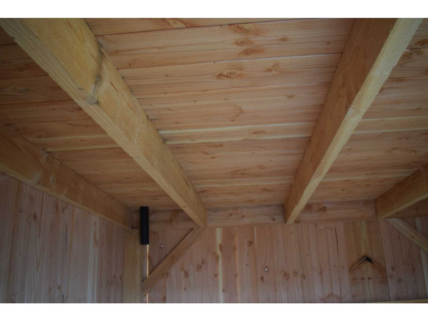 Tuinhuis triple-profiel met overkapping 350x650x240 cm – foto 9 – kavel bij XL Auctions