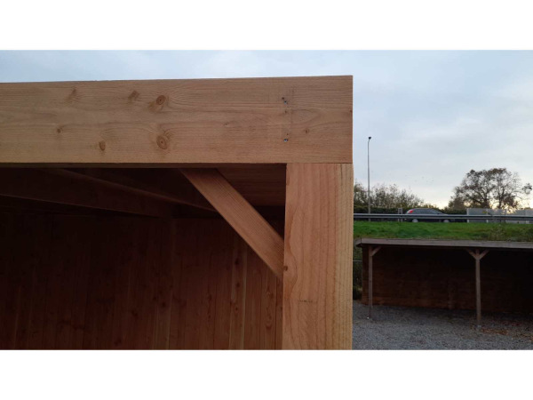 Terrasoverkapping met berging 314x750x244cm – foto 6 – kavel bij XL Auctions