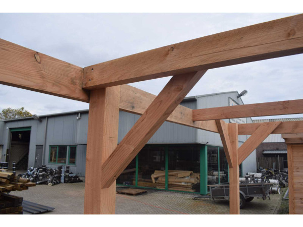 Douglas carport frame met berging 720x410x235 cm – foto 6 – kavel bij XL Auctions