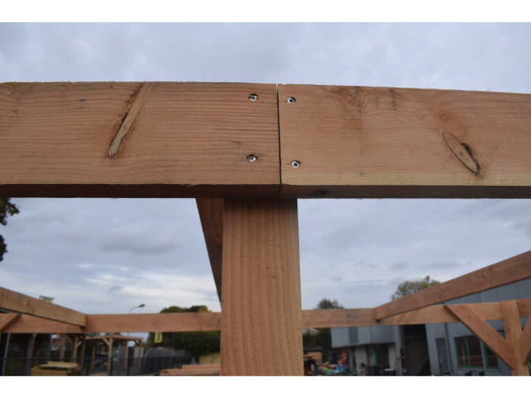 Douglas carport frame met berging 720x310x235 cm – foto 7 – kavel bij XL Auctions